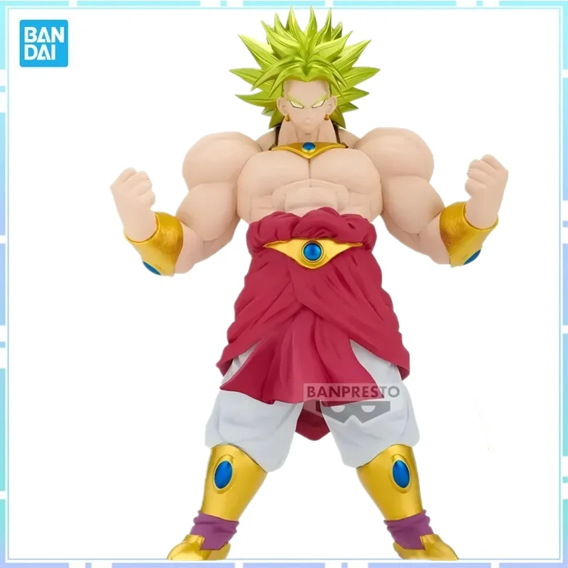 Bandai Original Banpresto Anime Dragon Ball Z BLOOD OF SAIYANS Super Saiya Broly PVC Anime Action Figure Model Collection Toy