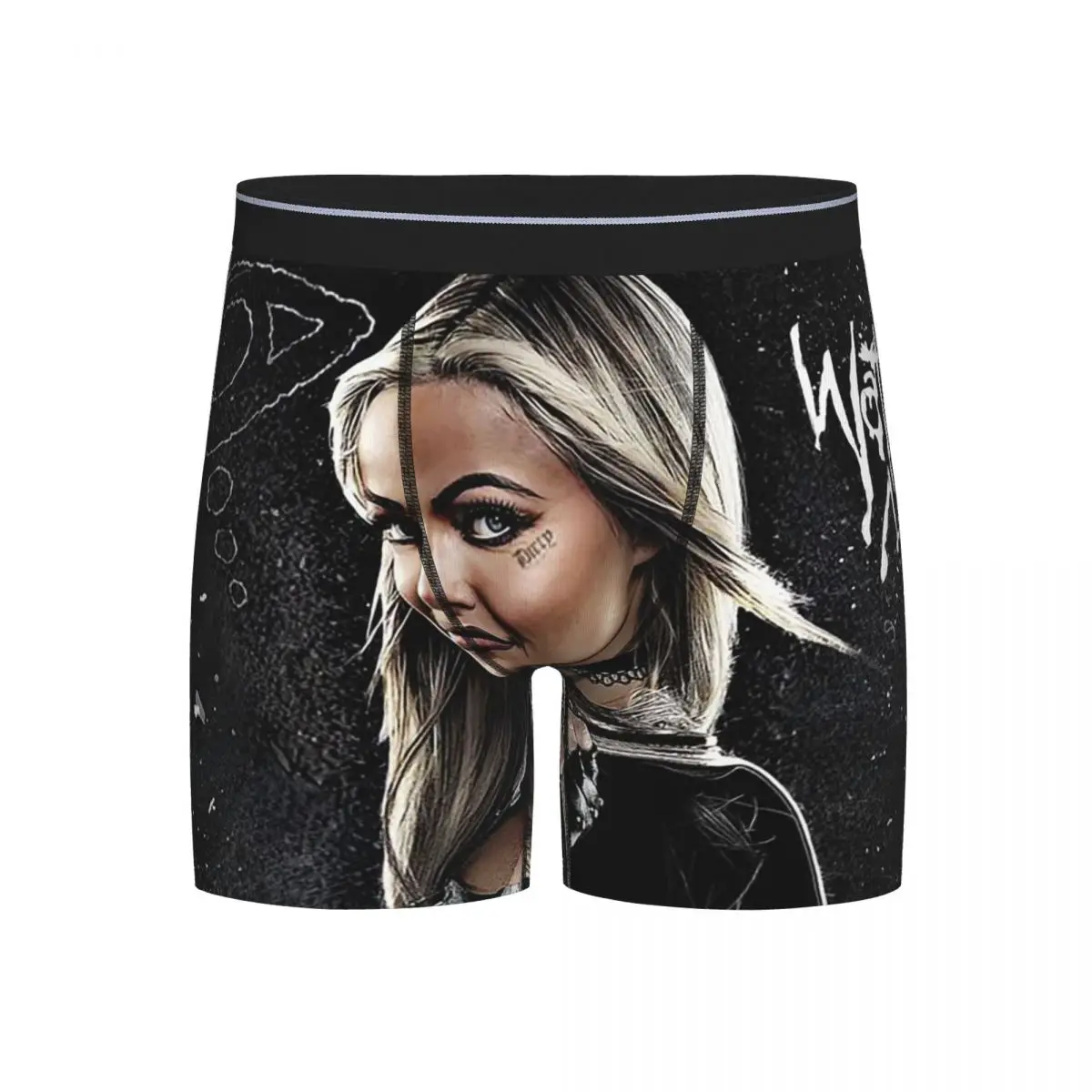 

Long Boxer Underpants Shorts Liv Morgan Panties Men's Soft Underwear for Homme Man Boyfriend Gifts