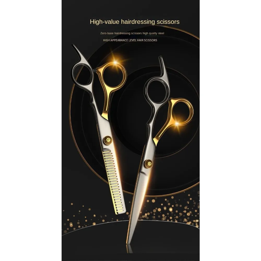 Hairdressing Scissors Hair Cutting Thinning  Shears Set for Home Human & Dog Cat Pets Gromming  Japanese Stainless Scissors