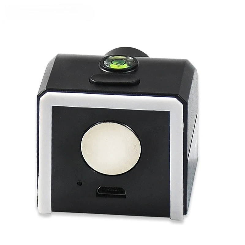 Mini Laser Level Horizontal Red Cross Line Dot Positioning Marker Vertical Line Tool Portable With Strong Adsorption Function
