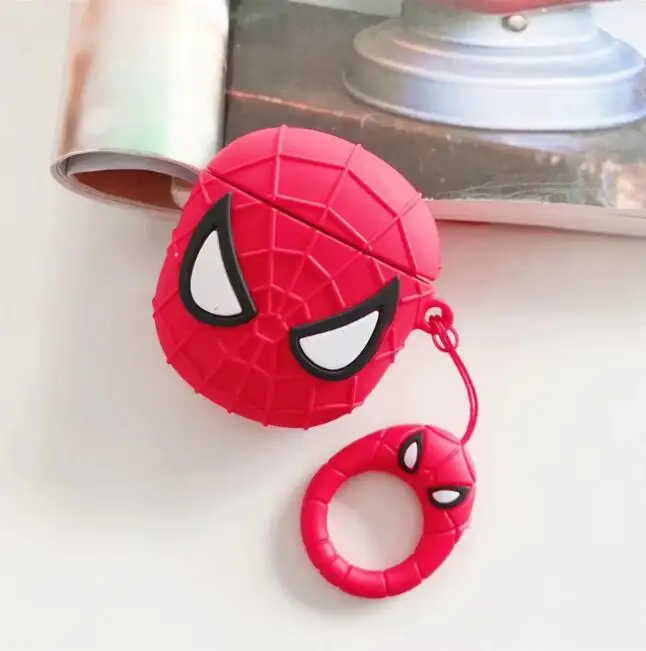 Iron Man/Captain America/Batman Protective Earphone 3D Cartoon Silicone Cover For Airpods Pro 2/Airpods Pro/1/2/3 Case Kid Funda