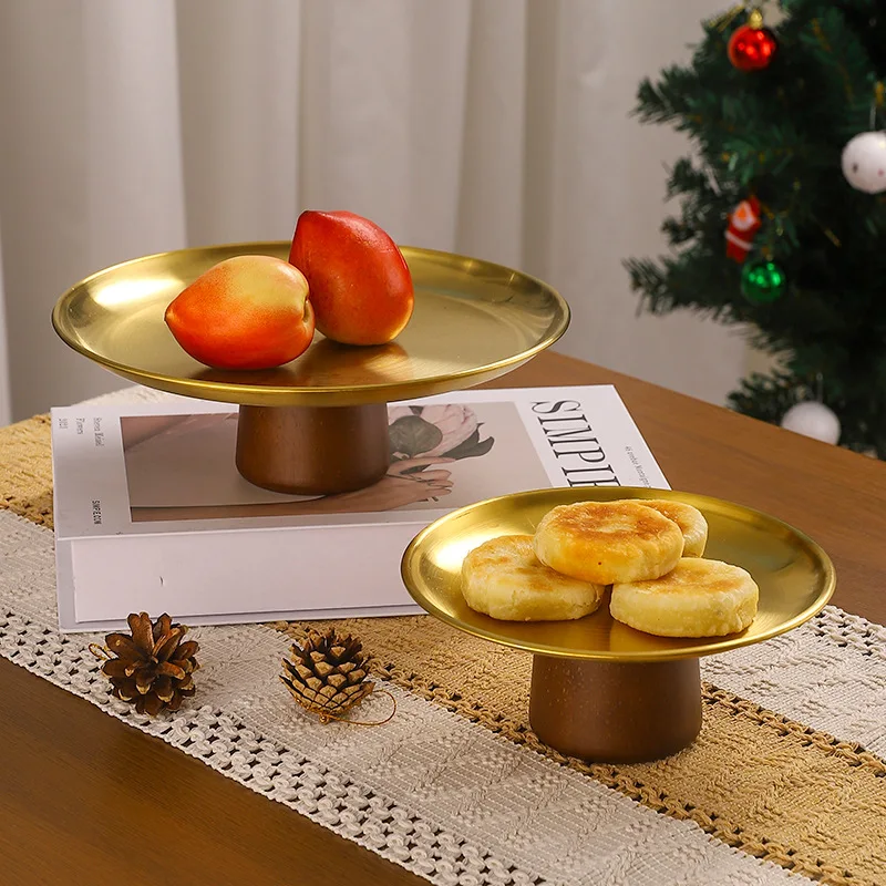 

Fruit Basket Tray Iron Shelf Table Storage Candy Snacks Plates Cake Stand Desktop Decor Holders Storage Case