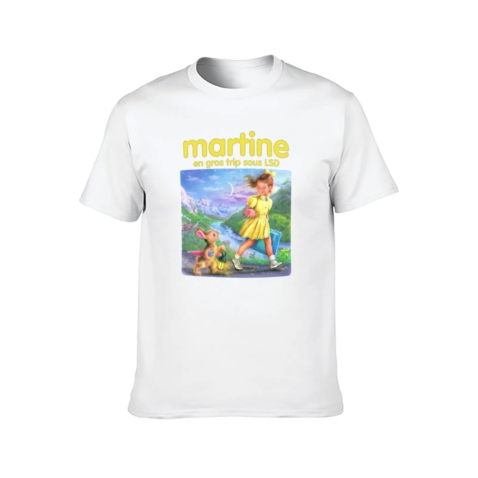 Martine wholesale trip under LSD T-Shirt t shirt men 100% cotton luxury brand t shirt for man 100 percent cotton T-Shirt