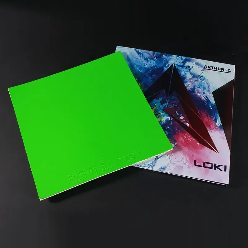 

Colorful LOKI ARTHUR Table Tennis Rubber Sheet Original Sticky Pips-in Table Tennis Racket Rubber Hard Cake Sponge ITTF Aproved