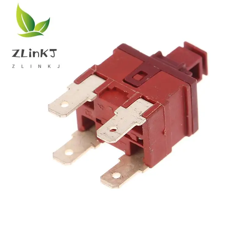 الذاتي قفل سخان المياه التبديل ، زر الطاقة ، مفتاح KAN-L5 P12-2 ، 8A 250VAC ، 2 دبوس ، 4Pin ، مكنسة كهربائية #1