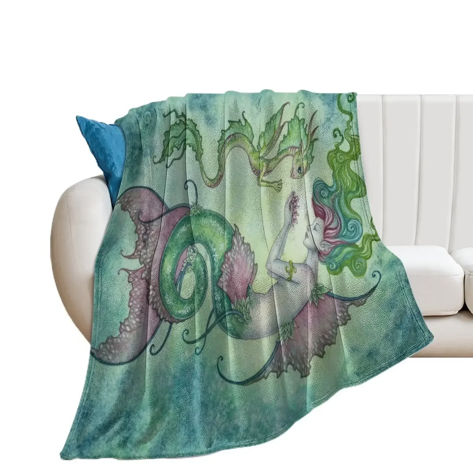 

Magic Under The Water Throw Blanket decorative For Decorative Sofa Thin Blankets