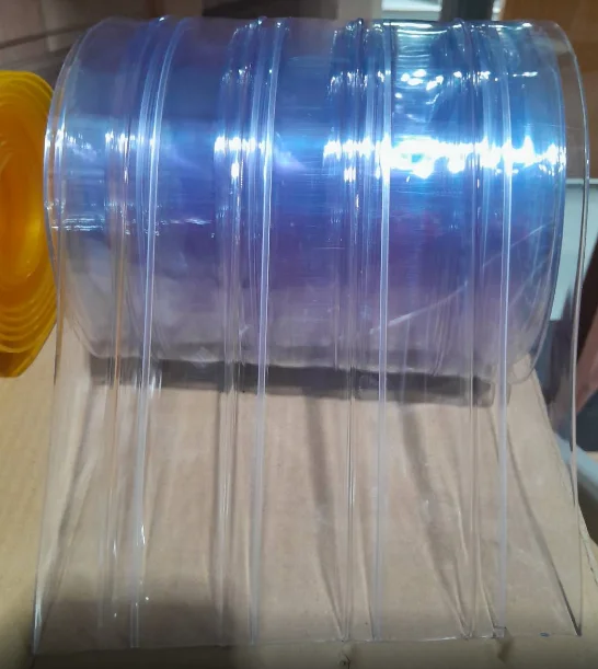 2025PVC لينة الباب شريط بلاستيكي الستار شنقا ورقة لفة شفافة الأسطوانة الهواء الستار