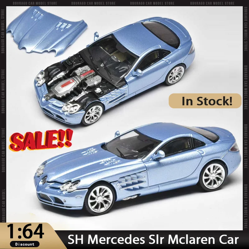 新入荷-スタンスハンターズ-1-64-メルセデス・ベンツ-slr-マクラーレン-車-合金製ミニチュアダイキャスト-メルセデス装飾品-カスタム玩具-子供向けギフト