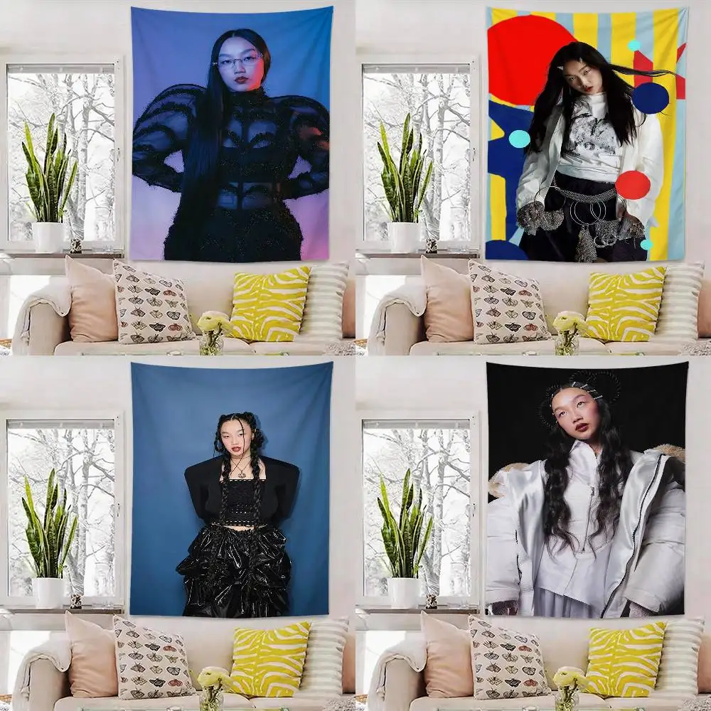 

KPOP A-Audrey Nuna G-Golden Flags Wall Hanging Background Art Banner for Bedroom Home Outdoor Decor