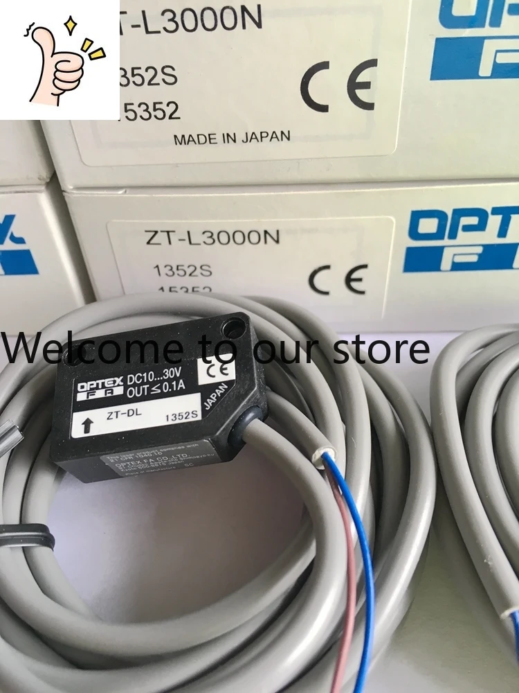2025 New Original Japanese Optics OPTEX Cross-firing Laser Sensor ZT-L3000N ZT-DL In Stock