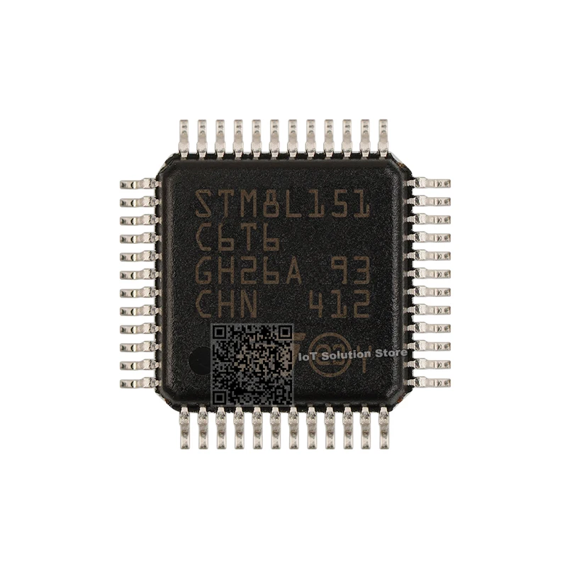 STM8L151C6T6 STM8 Core LQFP-48 7x7x1.4mm STM8L151C6T6TR