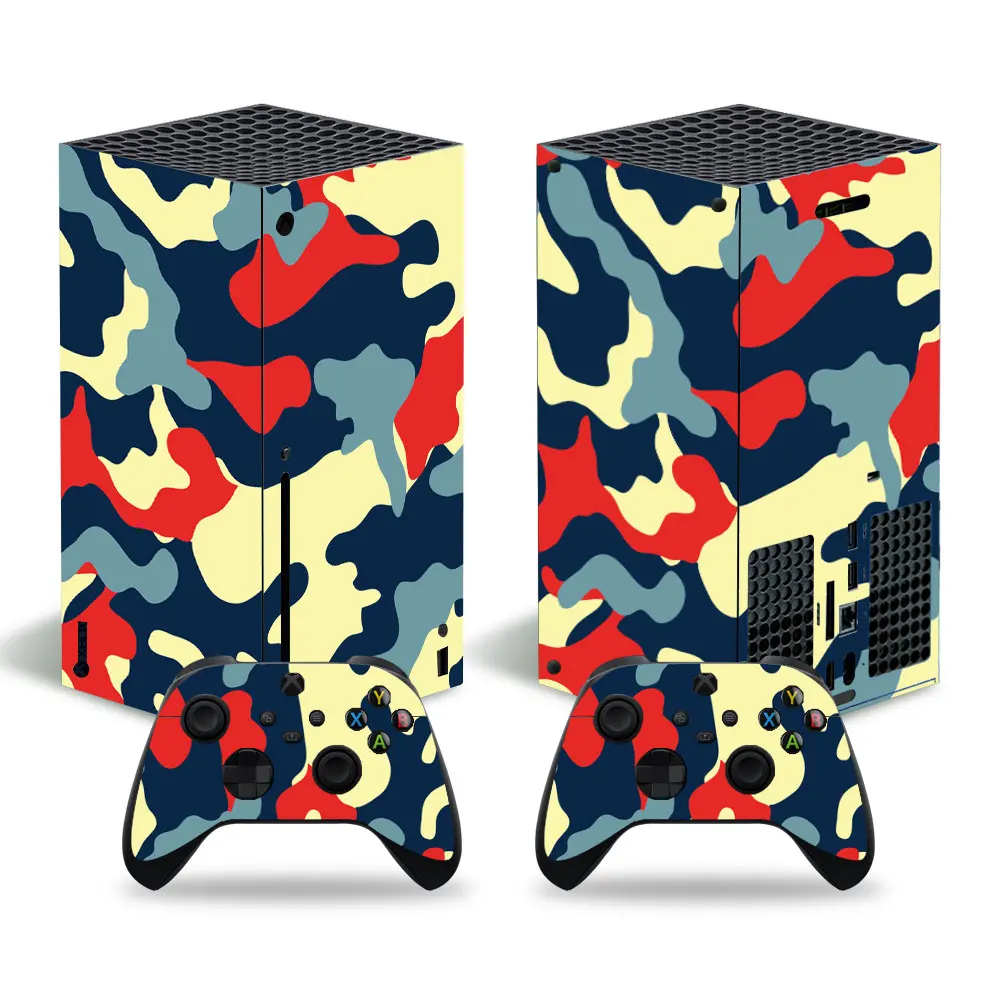 ملصقات جلد فينيل لوحدة التحكم Xbox Series X ، وحدة تحكم XSX من السلسلة X مخصصة