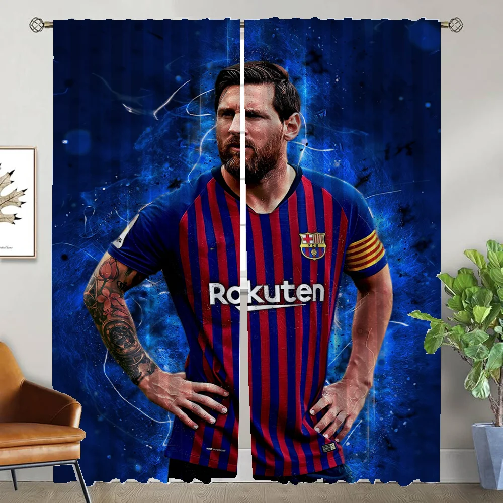 M-messi Shades Curtains for Bedroom Home Interior Curtains for Living Room Halloween Decoration Blackout Curtain Partition Child