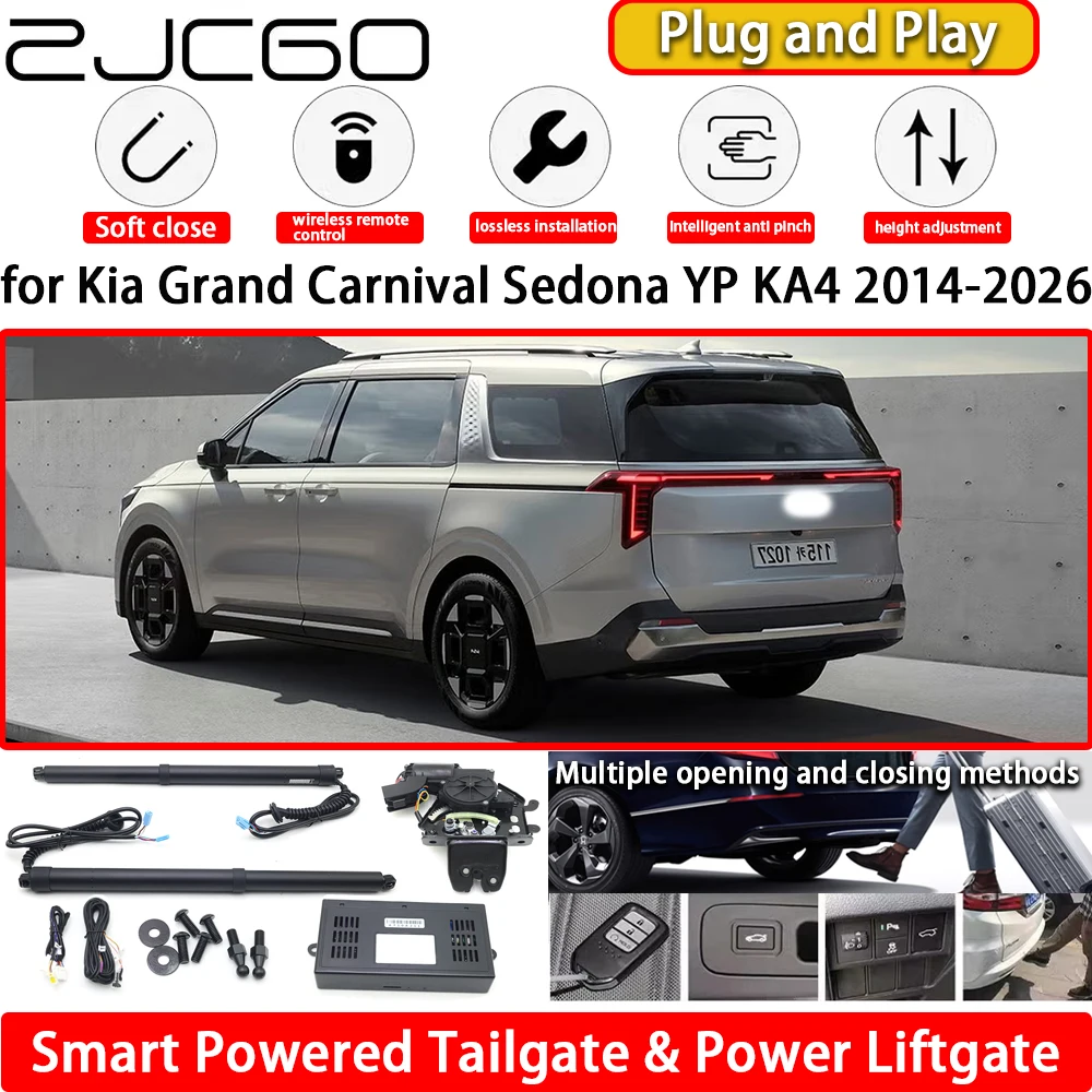 

for Kia Grand Carnival Sedona YP KA4 2014-2026 OEM Automatic Electric Powered Tailgate Power Liftgate Tail Gate Lift Kit System
