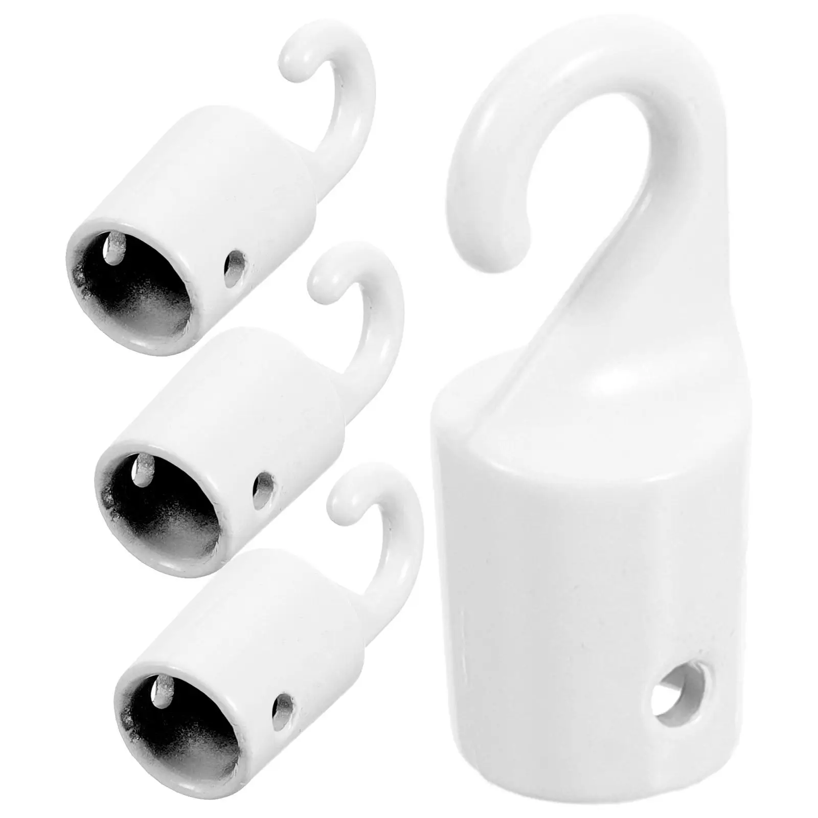 

4 Pcs Curtain Hook Bulb Vertical Blinds Replacement Parts Hanging Rod Wand Mini Window Tilt Tip Metal Connector Replacements