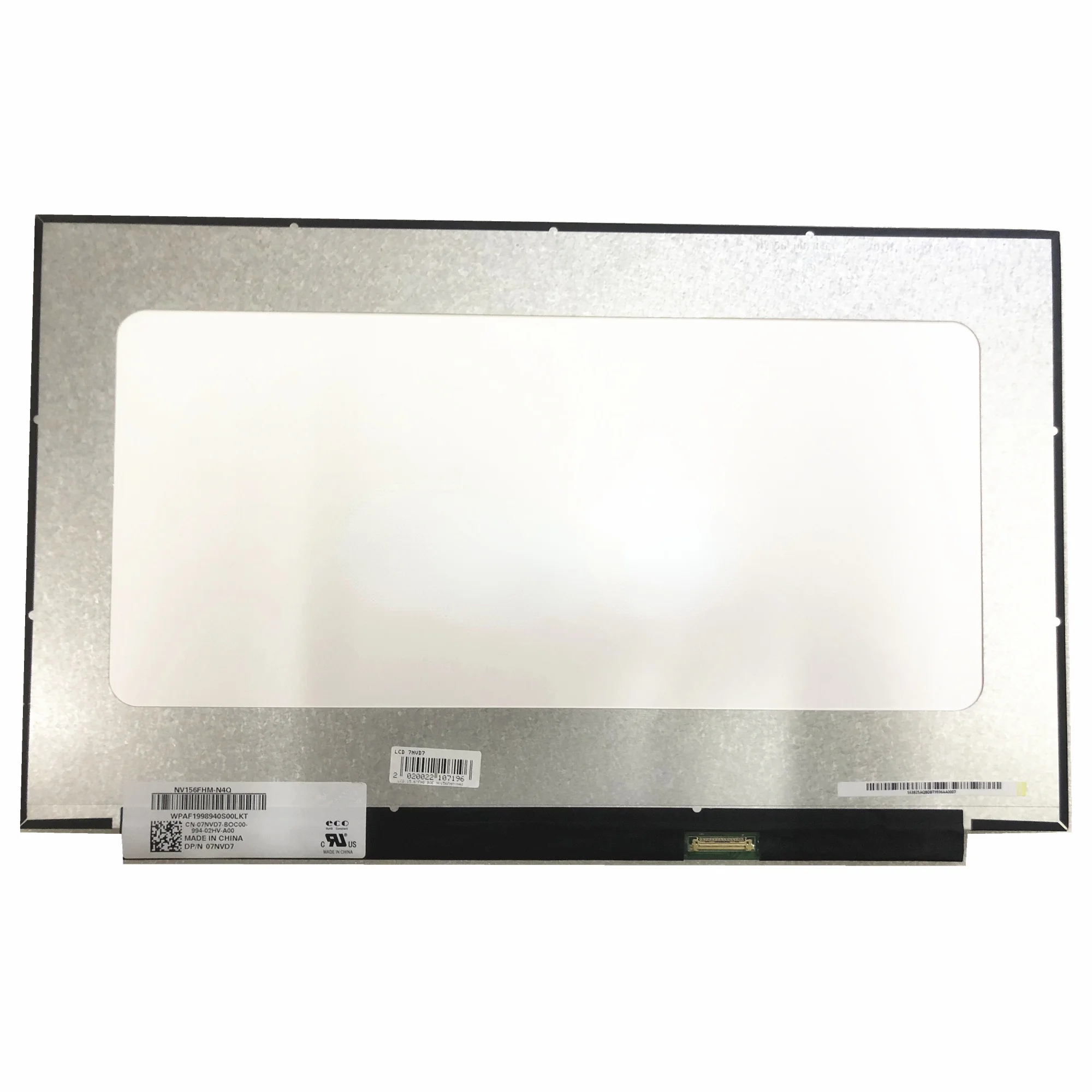 

NV156FHM-N4Q fit NV156FHM-N61 IPS 30PIN EDP 1920X1080 LED SCREEN PANEL 72% NTSC