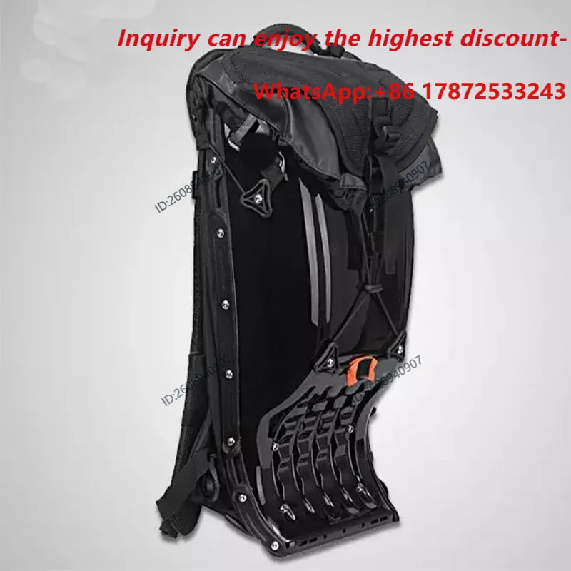 25 inch motorcycle backpack riding hard shell outdoor knight helmet bag waterproof off-road equipment road vehicle