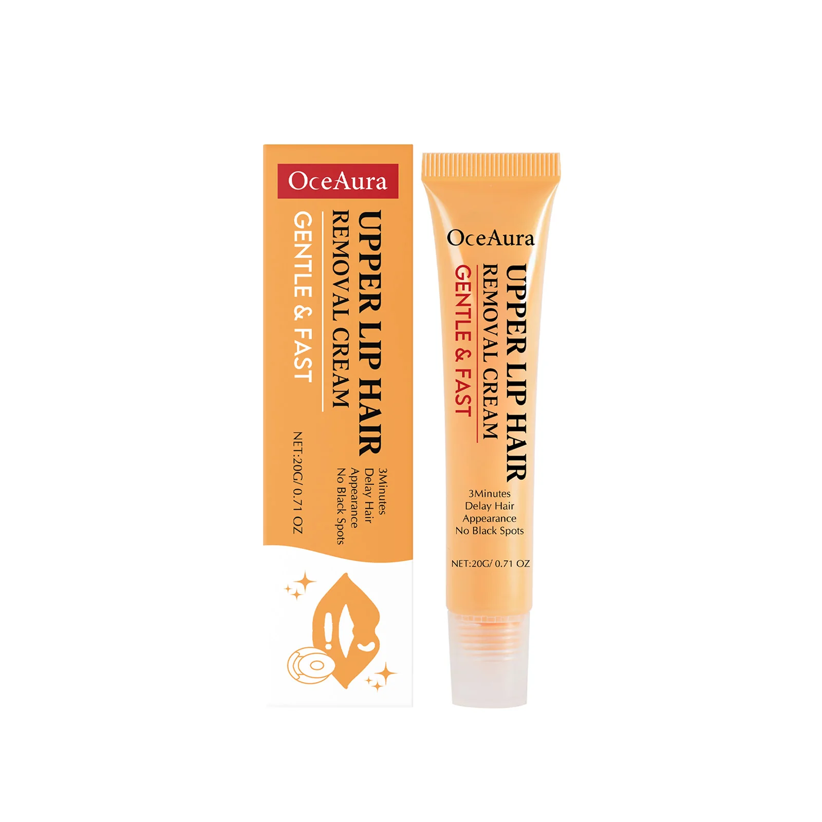 Lip Hair Removal Cream Stop Hair Growth Gentle Soothing Epilator Nourish Whiten Skin Facial Underarm Depilation Cream For Women