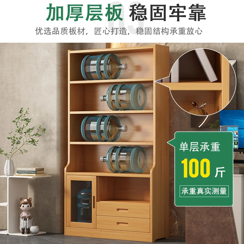 رف كتب للتخزين من الأرض إلى السقف، غرفة معيشة متعددة الطوابق، تخزين بسيط للطلاب #4