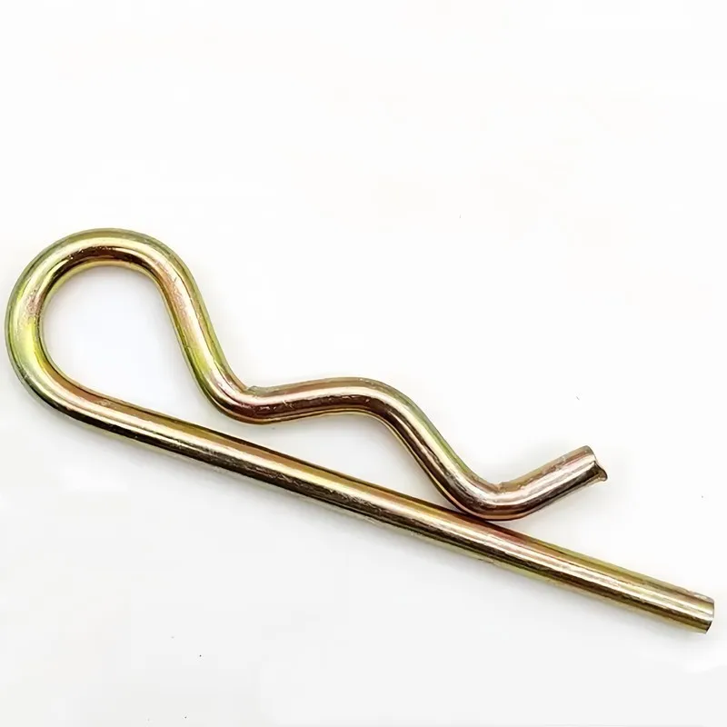 37 pcs 4*80mm M4 M4*80mm Rust Resistant Steel R-Clip Cotter Pins, great for Agricultural Machinery, Multipurpose