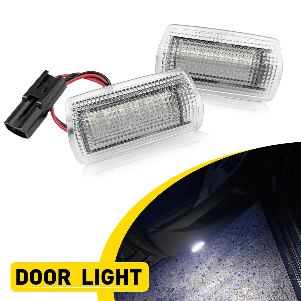 

2 шт. белые светодиодные фонари для внутренней двери для Toyota Lexus Camry Prius Land Cruiser TLC 200, внутренняя светодиодная лампа OE 81230-30200