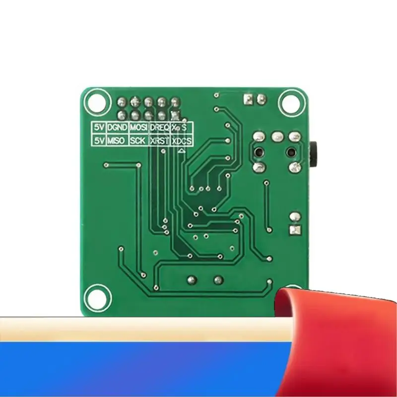 

Модуль VS1003, воспроизведение MP3, декодирование звука, встроенный микрофон, многофункциональный удобный модуль Durable-X62A