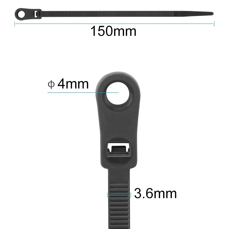 100/200/400PCS Screw Cable Ties Buckle Nylon Auto Tool Fastener Replaceable Car Fenders Trunk Engine Guard Panel Wire Clips