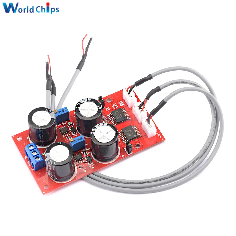 Cusstally 2X DRV134 Audio Balanced Drive Amplificatore Di Uscita Differenziale Asimmetrico A Scheda Bilanciata - Foto 8