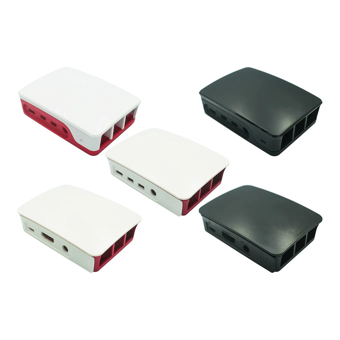 Compatible Raspberry Pi Raspberry Pi for 3rd/4th Generation B Case Case Red White Case