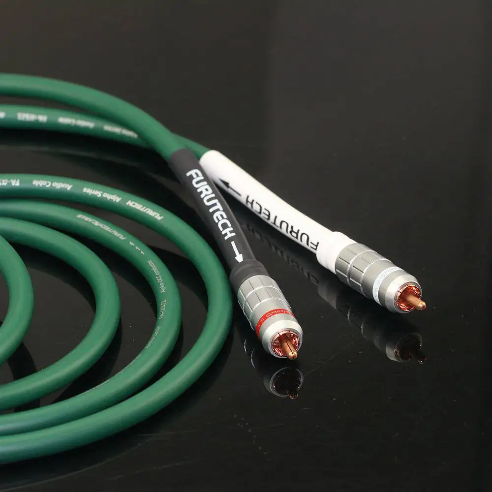 Japan Furutech Furukawa FA-α S21 single crystal copper signal cable HiFi upgrade dual lotus RCA audio cable