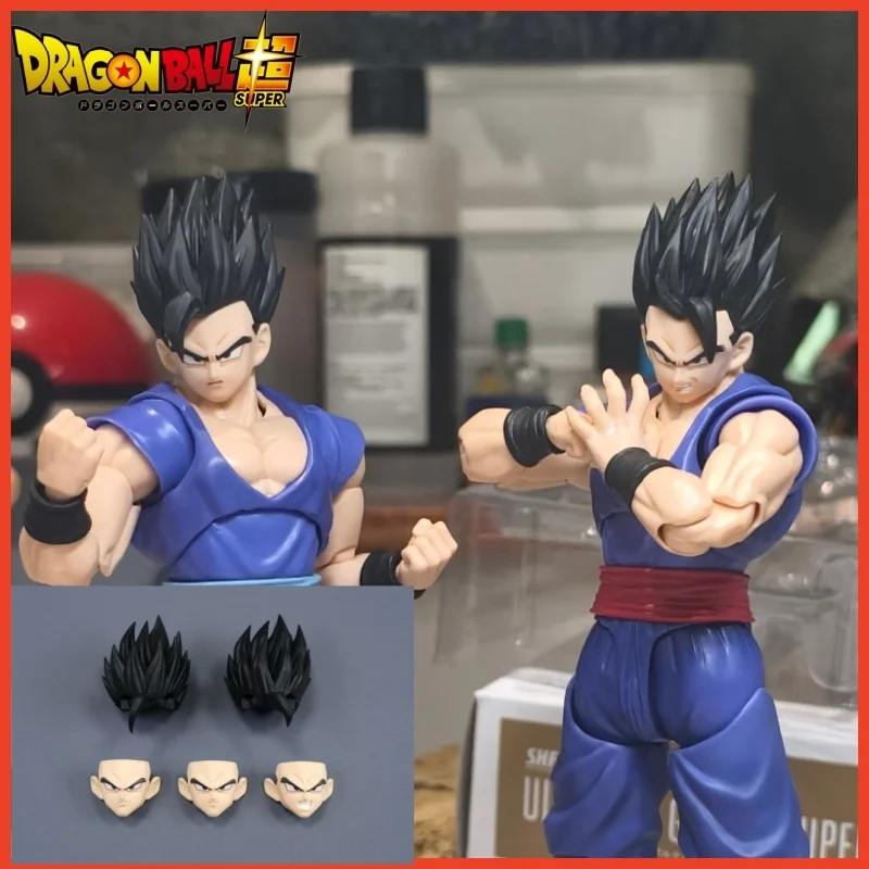 

New Nono Dragon Ball Z Son Gohan Head Accessories Sculpt Mystic Ultimate Son Goku Head Action Figure Model Collectible Toys