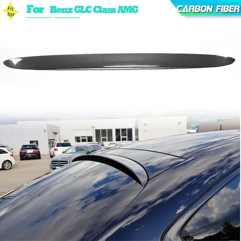 Carbon Fiber Car Rear Roof Spoiler Wings for Mercedes Benz GLC Class SUV Coupe GLC300 GLC43 AMG Sport 2016 2017 Rear Spoiler