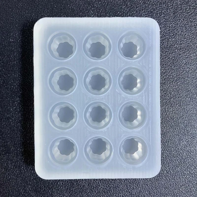 91AC Moldo budín en blanco 12 cavidas mini taza chocolate molde dulces chocolate molde para hornear