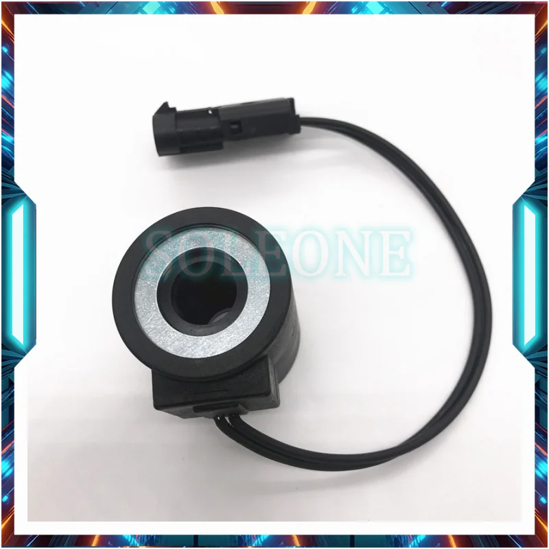 

Solenoid Valve Coil w/ Weatherpack Connector 6359424 For HydraForce 10, 12, 16, 38 and 58 series Stems (5/8" Hole)