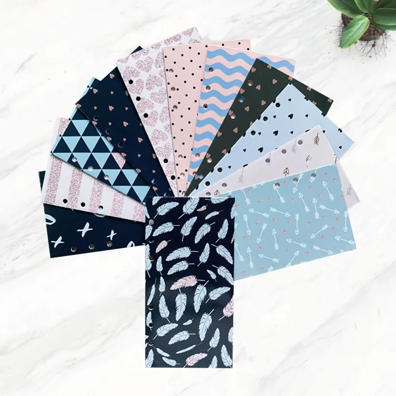 A6 Cash Budget Envelop Nieuwe Geperforeerde Neutrale Verticale Open Envelop Tas