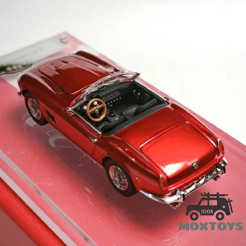 GFCC 1:64 250 California SWB 1960 Transparent Red Diecast Model Car