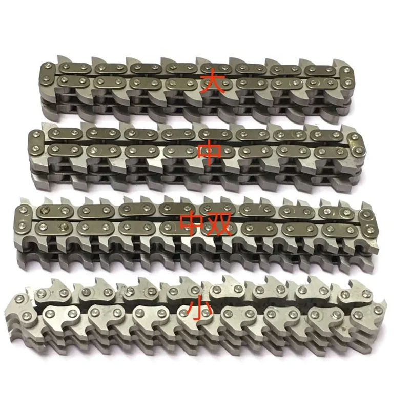 New Style Quality 18 Rows Chain Double Teeth Set for Carton Paper Waste Stripper Replacing Stripper Spare Parts