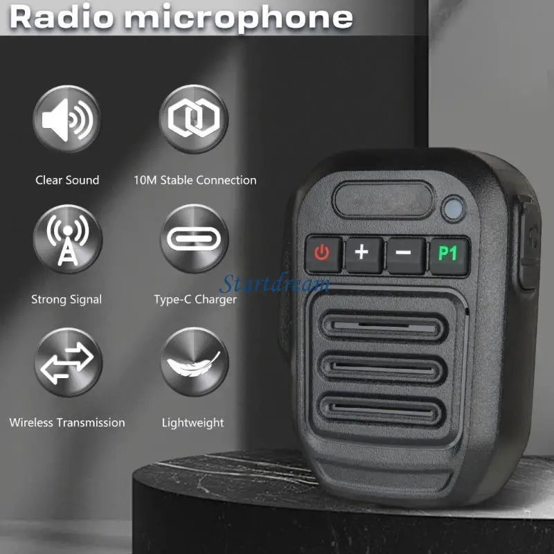 K 커넥터 장치 및 스마트 폰을위한 양방향 라디오 무선 스피커 마이크 명확한 사운드 커뮤니케이션 산업용 K92C