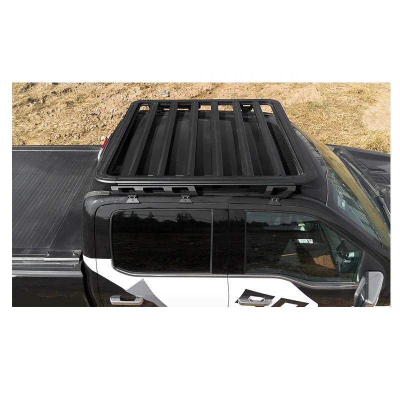 car parts high quality aluminum alloy roof rack roof luggage platform for ford F150 4x4 offroad accessories