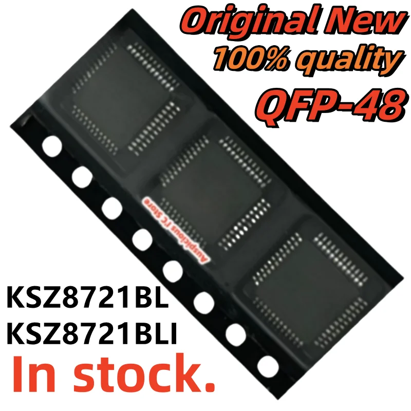

1PCS KSZ8721BL KSZ8721BLI QFP-48