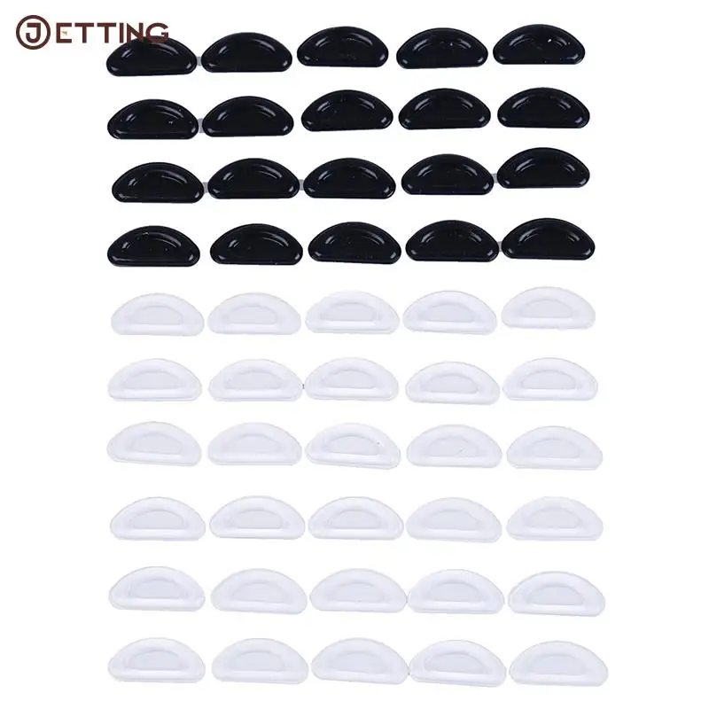 

5 Pairs New Adhesive Soft Nose Pads Anti-slip Silicone EyeglAass Pads For Glasses