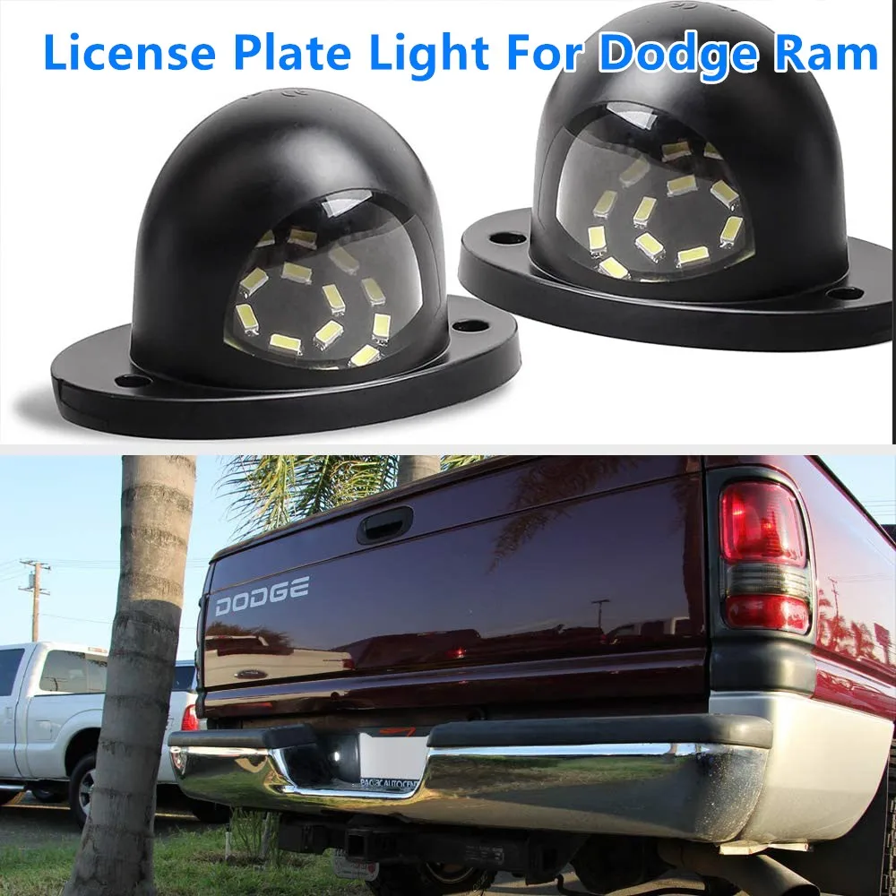 

Подсветка номерного знака для Dodge RAM 1500 (1994-2001) и RAM 2500/3500 (1994-2002)