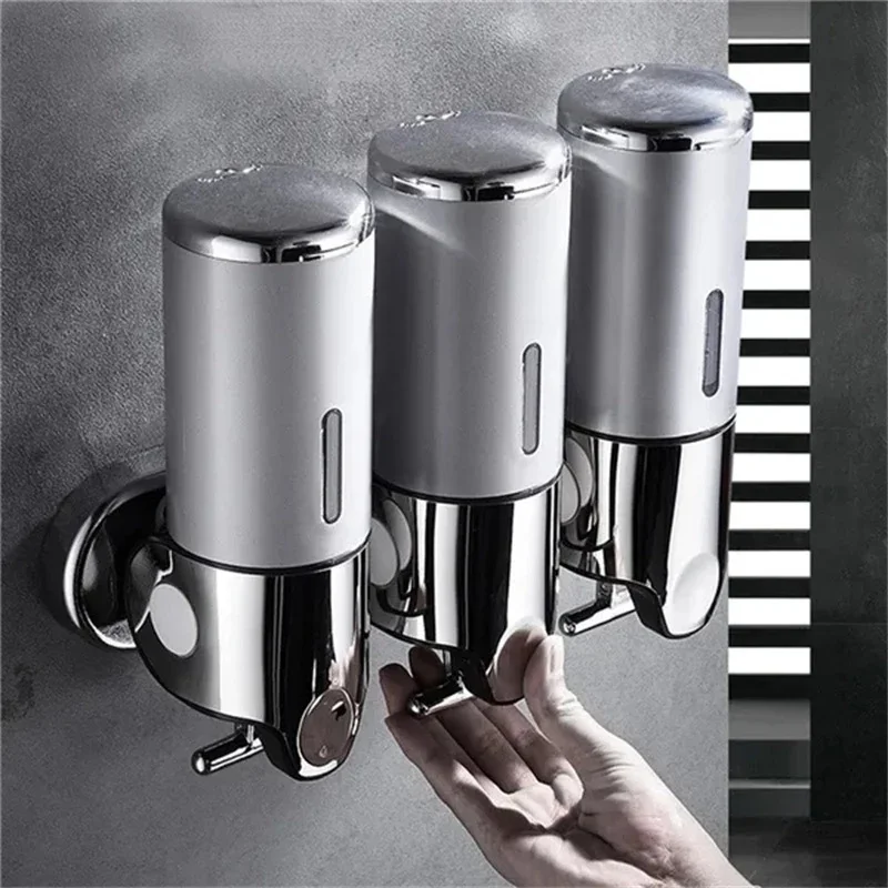 Muurmontage Badkamer Douche Shampoo Zeepapparaat Fles Dispenser Doos Handdesinfecterend Douche Vloeistof Dispenser Badkamer Accessoires