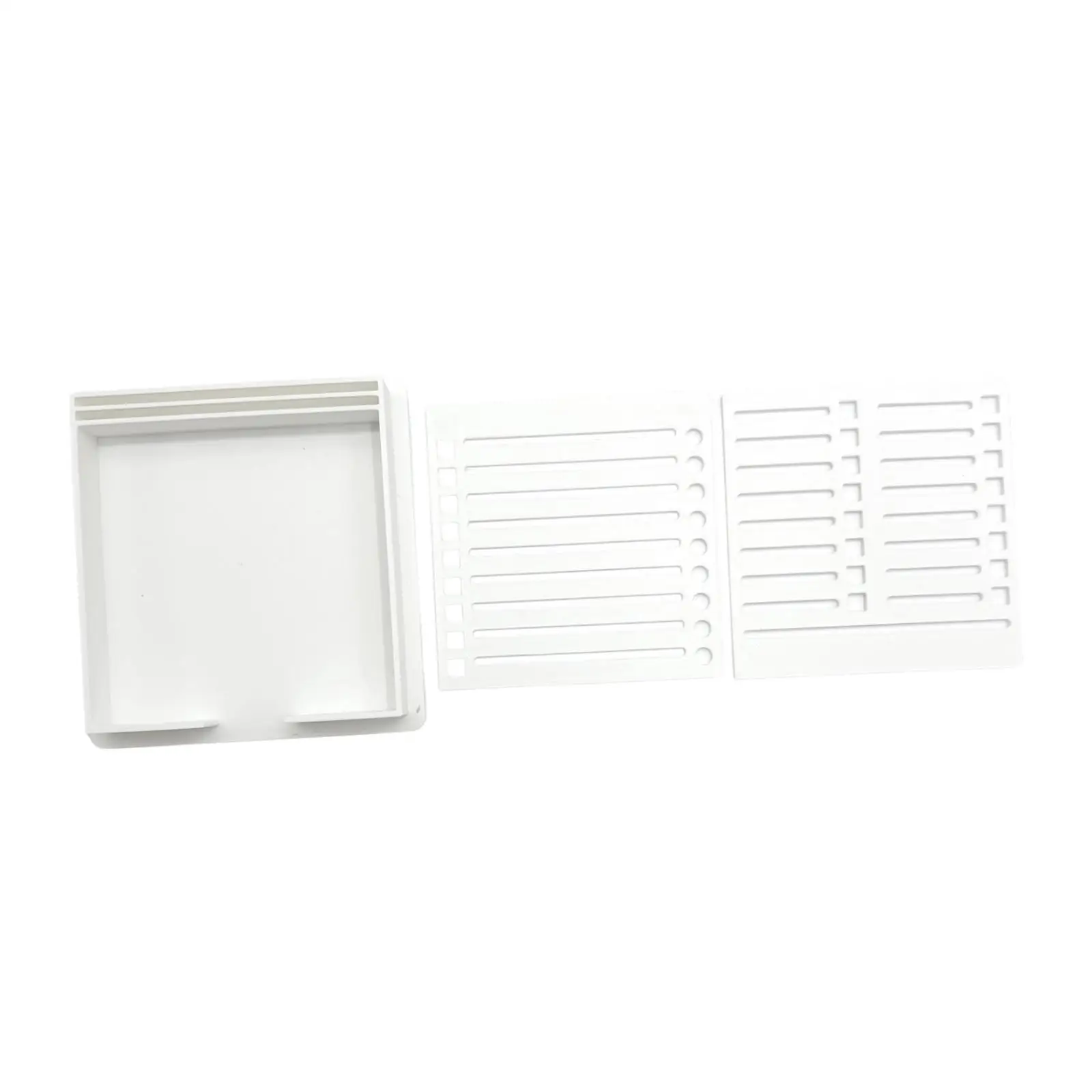 Sticky Note Holder Compact Sticky Note Stencil for School to Do Lists Office