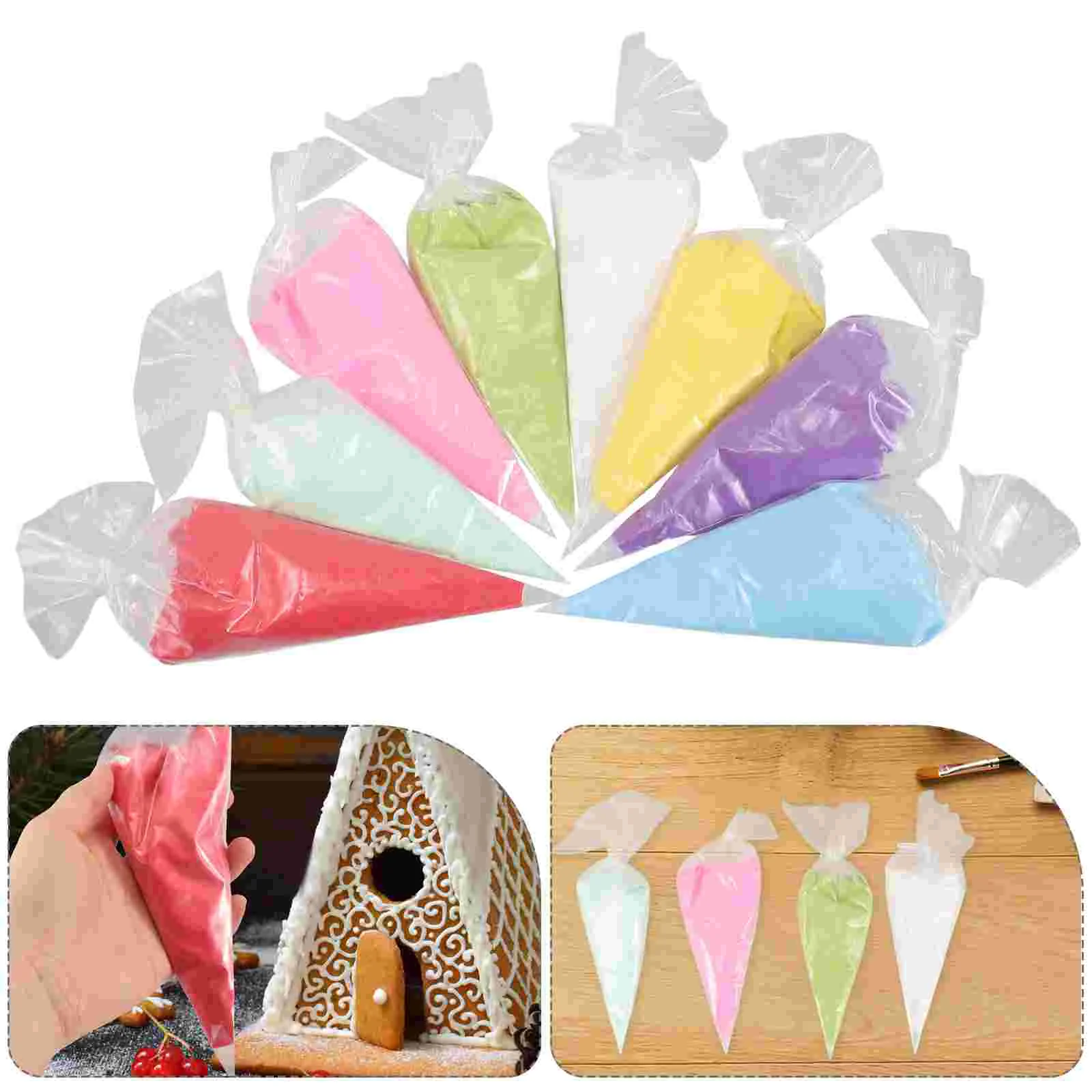 8 Pcs Cream Glue Handmade Materials Piping Resin Adhesive Fake Whipped Jewelry Clay Decoden