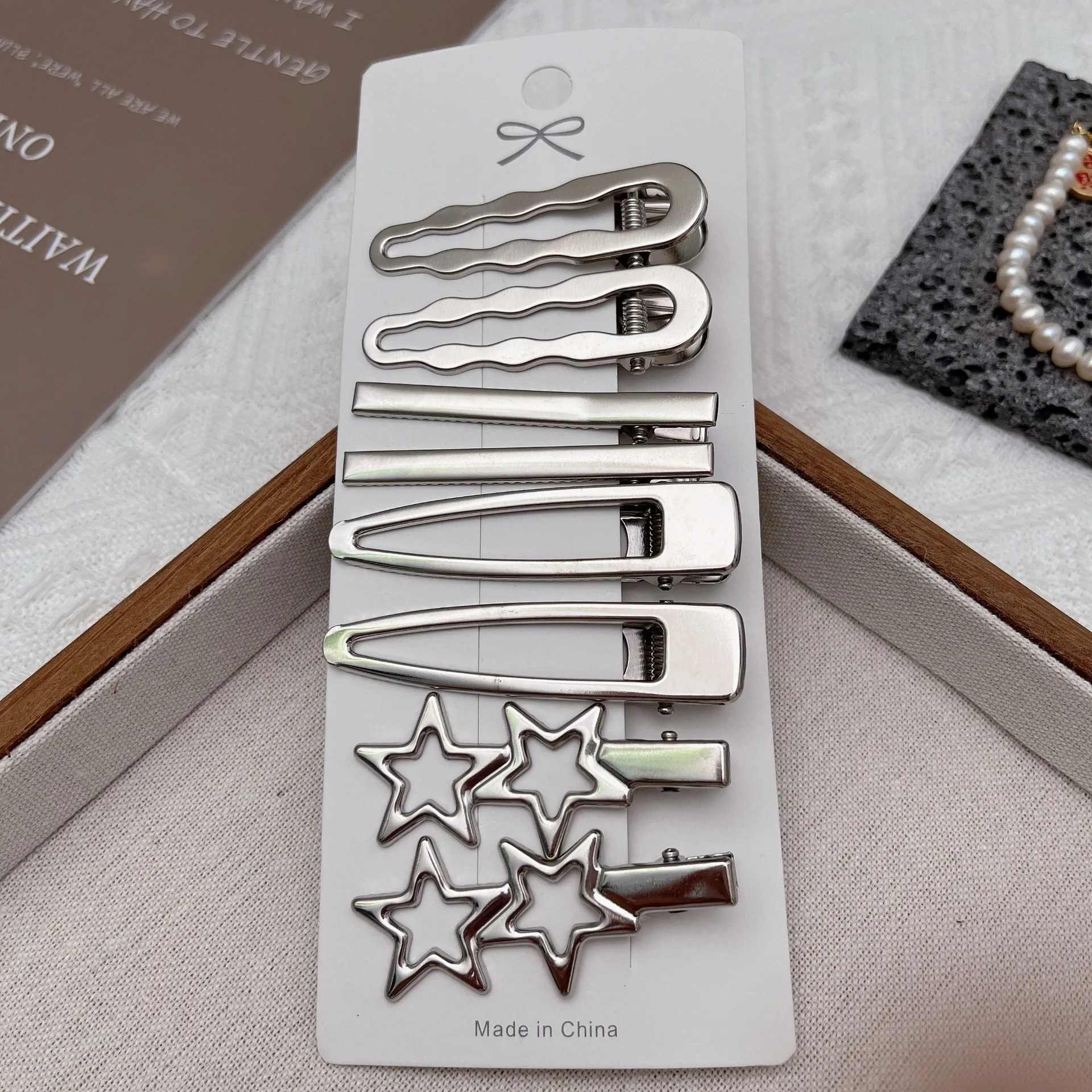 Frauen Metall Y2K Haar Clips Exquisite Entenschnabel Clip Mädchen Haarnadeln Seitlichem Pony Haarspangen Haarspange Mädchen Mode Haar Zubehör