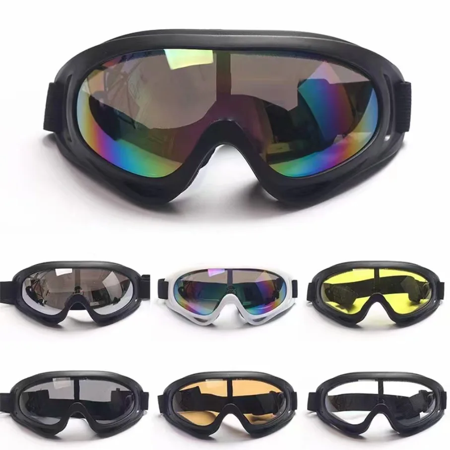 

613 reinforced pc lens goggles labor goggles anti-impact ski goggles outdoor riding goggles