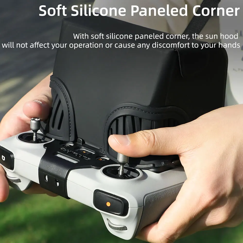 Foldable Sunhood for Mini 3 Pro Remote Control with Screen Sunshade Sun Hood for DJI RC Controller Accessories