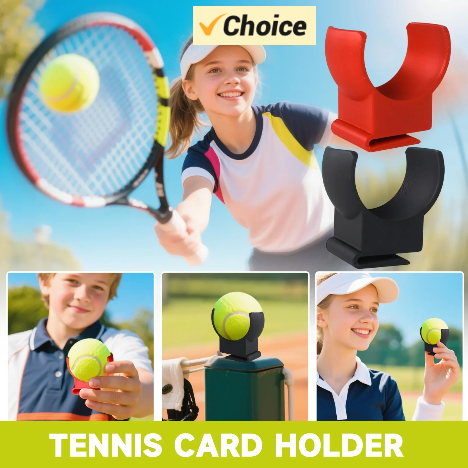 

Зажим для держателя теннисного мяча — зажим для теннисного мяча из АБС-пластика, портативный зажим для талии/покрытия для теннисных игроков, для быстрой доступа по мячу Duri