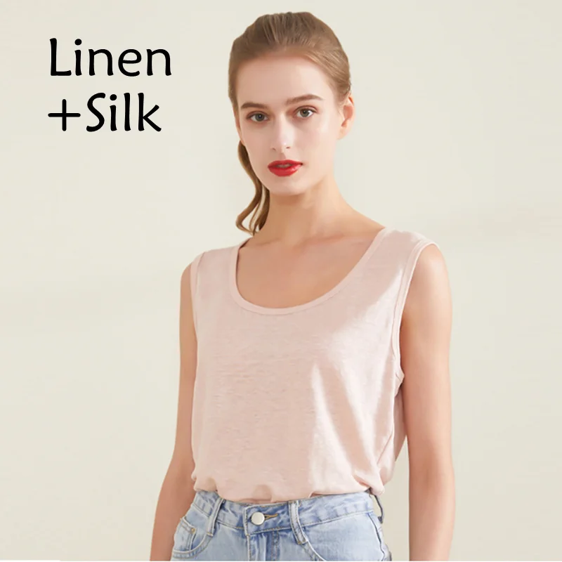

linen silk tanktop vest tank top womens tops for women fashion cami summer white strap cute girls tanks singlet for girls shirt